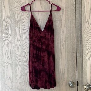 Tie dye going out dress